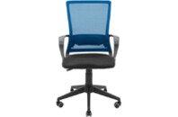 Офисное кресло Richman Робин Пластик Пиастра Сетка черная + синяя (ADD0003028)