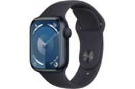 Смарт-часы Apple Watch Series 9 GPS 45mm Midnight Aluminium Case with Midnight Sport Band - S/M (MR993QP/A)