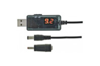 Кабель питания USB-AM to 5.5/3.5mm 9/12V 0.8m Maxxter (UB-DC9/12-0.8M)