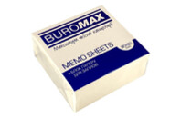 Бумага для заметок Buromax белый 90х90х40 мм, 500 листов не склеенный (BM.2277)