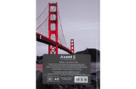Книга записная Axent R&B Bridge А5 твердая обложка 96 листов в клетку (8457-3-A)