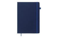 Книга записная Buromax Etalon 210x295 мм 96 листов в клетку обложка из искусственной кожи Синий (BM.294160-02)