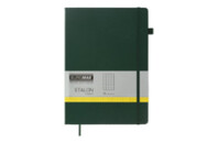 Книга записная Buromax Etalon 210x295 мм 96 листов в клетку обложка из искусственной кожи Зеленый (BM.294160-04)