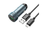 Зарядное устройство HOCO Z49A Level USB Metal Gray (6931474795717)