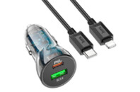 Зарядное устройство HOCO Z47A USB-A/Type-C Black (6931474782298)