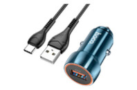 Зарядное устройство HOCO Z46 USB Sapphire Blue (6931474770325)