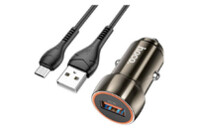 Зарядное устройство HOCO Z46 USB Metal Gray (6931474770295)