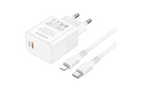 Зарядное устройство BOROFONE BA77A charger set (C to iP) White (6941991101281)
