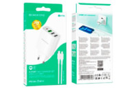 Зарядное устройство BOROFONE BA79A charger set (C to iP) White (BA79AСLW)