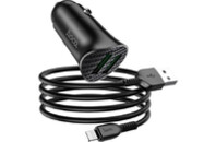 Зарядное устройство HOCO Z39 2xUSB Black (6931474735041)