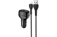 Зарядное устройство HOCO Z36 charger set(iP) 2xUSB Black (6931474727732)