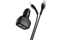 Зарядное устройство HOCO Z36 charger set(iP) 2xUSB Black (6931474727732)