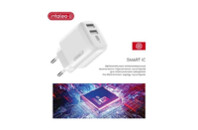 Зарядное устройство Intaleo 12W Fast Charge 2USB 2.4A white (1283126578281)