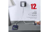 Зарядное устройство Intaleo 12W Fast Charge 2USB 2.4A white (1283126578281)