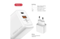 Зарядное устройство Intaleo 30W GAN USB-C PD+USB-A QC 3.0 white (1283126578274)