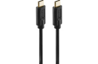 Дата кабель USB-C to USB-C 1.5m Black Hama (00086409)