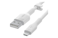 Дата кабель USB 2.0 AM to Lightning 2.0m White Belkin (CAA008BT2MWH)