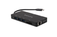 Концентратор Vinga USB-C 3.1 to VGA+HDMI+RJ45+3xUSB3.0+USB2.0+SD/TF+PD+Audio (VHYC10)