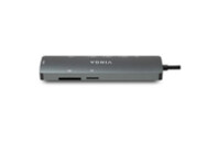 Концентратор Vinga USB-C 3.1 to HDMI+RJ45_1Gbps+3xUSB3.0+SD/TF+PD100W (VHYC8)