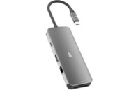 Концентратор Silicon Power USB-C 8-in-1 SR30 Silver Aluminum (SPU3C08DOCSR300G)