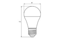 Лампочка Eurolamp А60 12W E27 4000K 12V (LED-A60-12274(12))