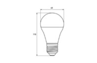 Лампочка Eurolamp LED ECO A60 10W E27 4000K 12-48V (LED-A60-10274(12-48V))