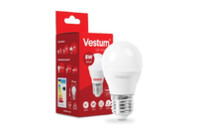 Лампочка Vestum G45 8W 4100K 220V E27 (1-VS-1209)