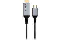 Кабель мультимедийный USB-C to HDMI 1.8m 4K 60Hz Cablexpert (A-CM-HDMIM4K-1.8M)