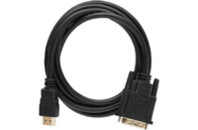 Кабель мультимедийный HDMI to DVI 24+1 1.8m Dynamode (DM-CL-HDMI-DVI-1.8M)