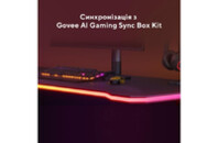 Светодиодная лента Govee Neon Gaming Table Light 3м Білий (H61C33D1)