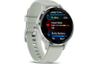 Смарт-часы Garmin Venu 3S, Sage Gray + Passivated, GPS (010-02785-01)