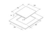 Варочная поверхность Candy CIS642SCTT/4U