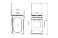 Плита Grunhelm GFM5611W