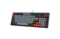 Клавиатура GamePro MK120B LED Red Switches USB Black (MK120R)