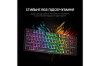 Клавиатура GamePro MK80R Red Switch RGB USB Black (MK80R)