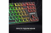 Клавиатура GamePro MK80R Red Switch RGB USB Black (MK80R)