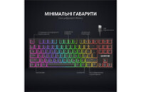 Клавиатура GamePro MK80R Red Switch RGB USB Black (MK80R)