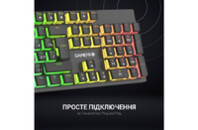 Клавиатура GamePro MK85R Red Switch RGB USB Black (MK85R)