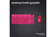 Клавиатура Logitech G PRO X TKL Lightspeed Tactile USB UA Magenta (920-012159)