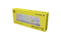 Клавиатура Hator Rockfall 2 Mecha TKL Authentic Edition Aurum Milky Way Silent USB White (HTK-531)