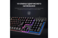 Клавиатура GamePro GK576 Nitro+ USB Black (GK576)