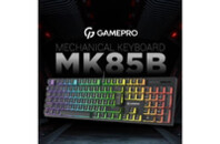 Клавиатура GamePro MK85B Blue Switch RGB USB Black (MK85B)