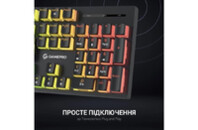 Клавиатура GamePro MK85B Blue Switch RGB USB Black (MK85B)