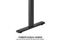 Компьютерный стол OfficePro ODE119B Black (ODE119B)