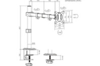 Кронштейн Brateck LDT66-C012