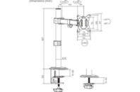 Кронштейн Brateck LDT66-C011