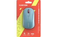 Мышка Canyon MW-22 Dual Band RGB Wireless Dark Cyan (CNS-CMSW22DC)