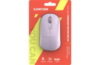 Мышка Canyon MW-22 Dual Band RGB Wireless Pearl Rose (CNS-CMSW22PR)