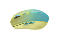 Мышка Canyon MW-44 LED Rechargeable Wireless/Bluetooth Yellow Blue (CNS-CMSW44UA)