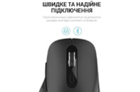 Мышка OfficePro M230B Silent Click Wireless/Bluetooth Black (M230B)